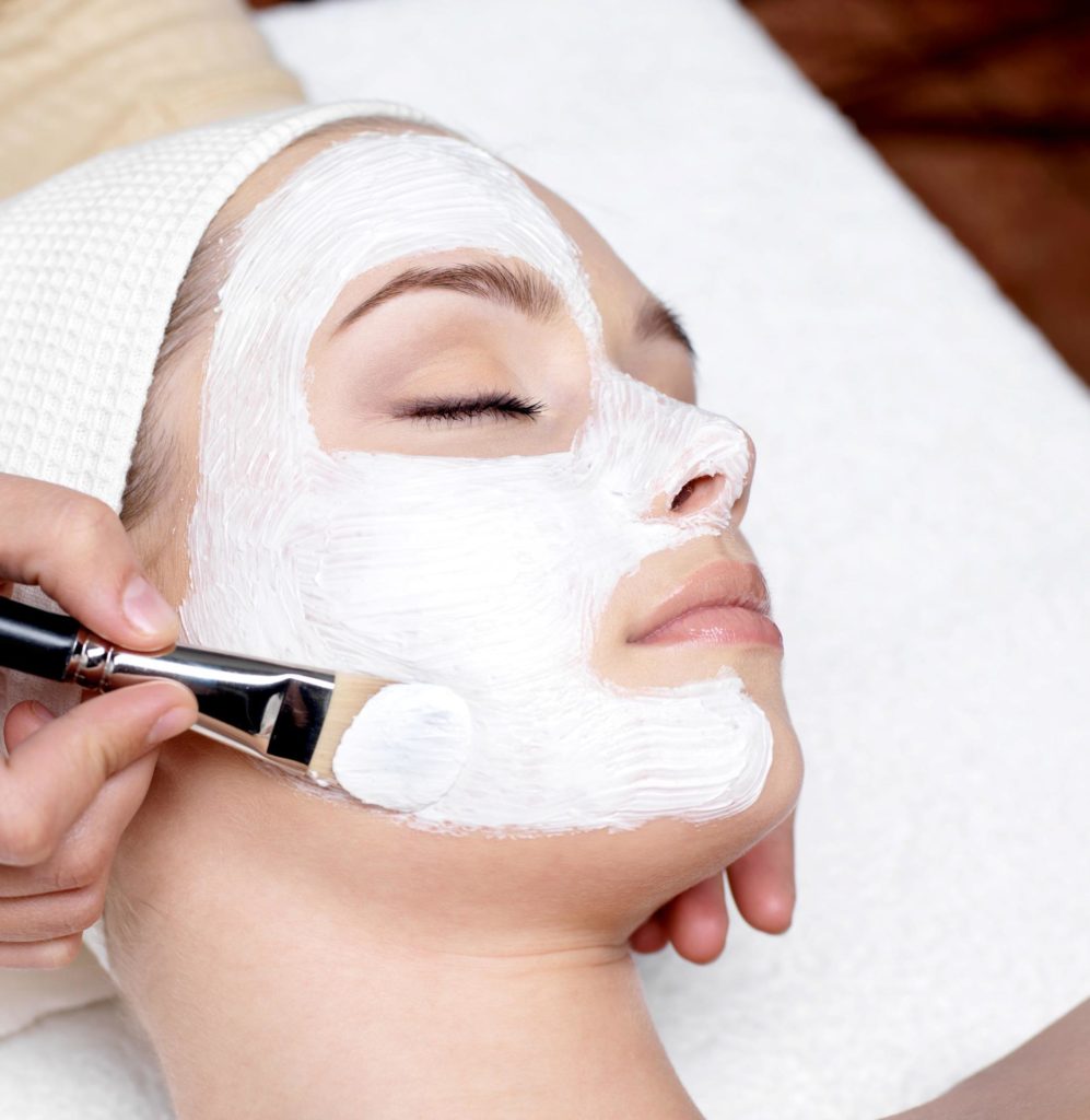 Clean, professional medical spa treatment room with neutral tones at Face Facts Healing Spa in Boston